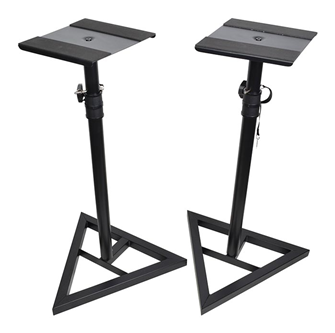 Studio Monitor Speaker Stands with Adjustable Height 730mm - 1080mm